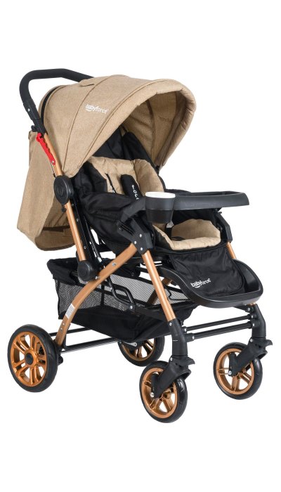 Baby Force Secret Gold Çift Yönlü Bebek Arabası Kahverengi