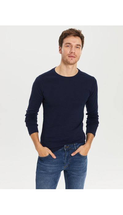 Bisiklet Yaka Basic Tişört